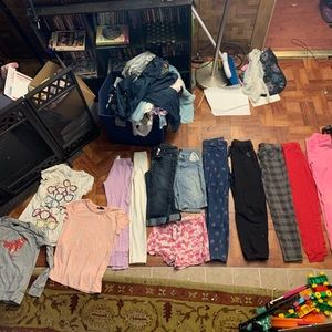 Huge lot of girls clothing size 10